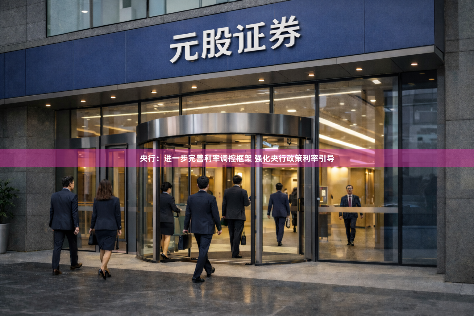 央行：进一步完善利率调控框架 强化央行政策利率引导