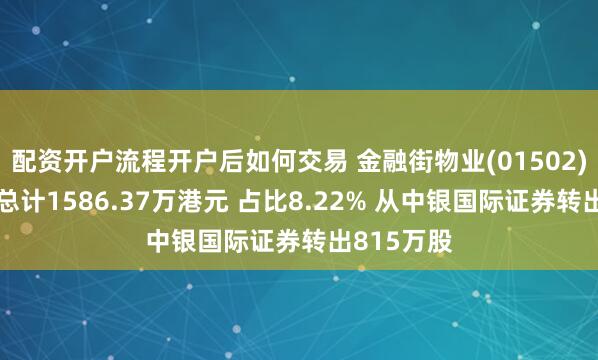 配资开户流程开户后如何交易 金融街物业(01502)转仓市值总计1586.37万港元 占比8.22% 从中银国际证券转出815万股