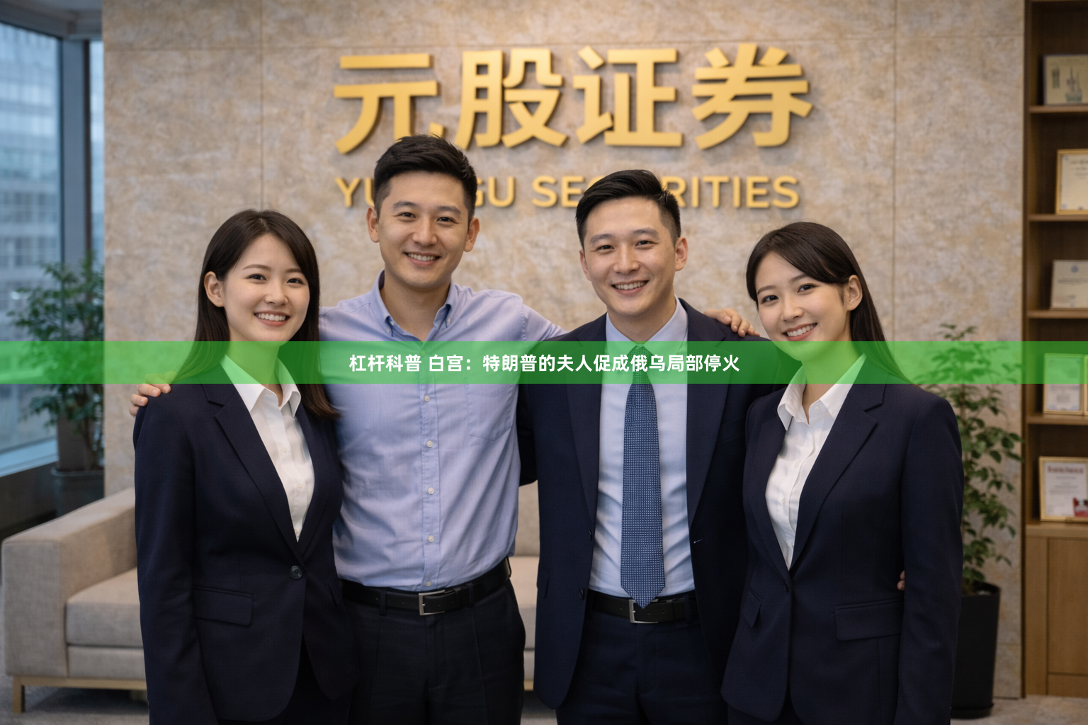 杠杆科普 白宫：特朗普的夫人促成俄乌局部停火